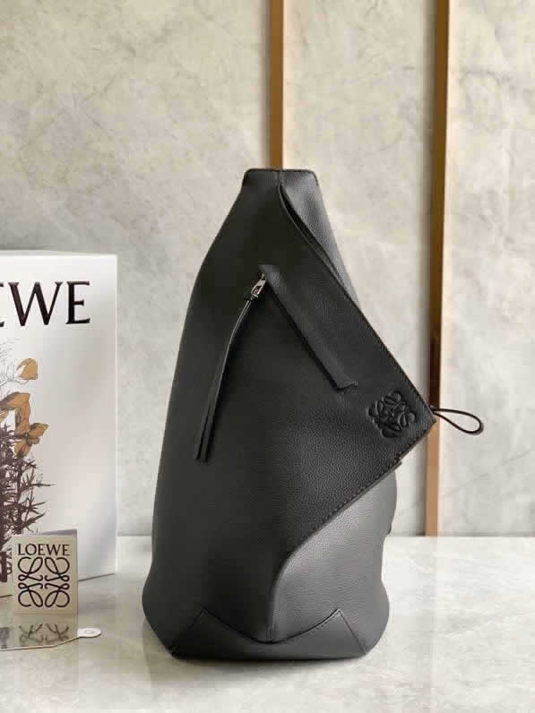 Fake New Loewe Anton Backpack Black Shoulder Crossbody Bag