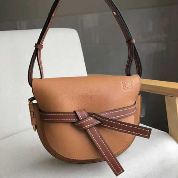 Replica Discount Loewe Fashion Yellow Gate Handbag Bow Bag