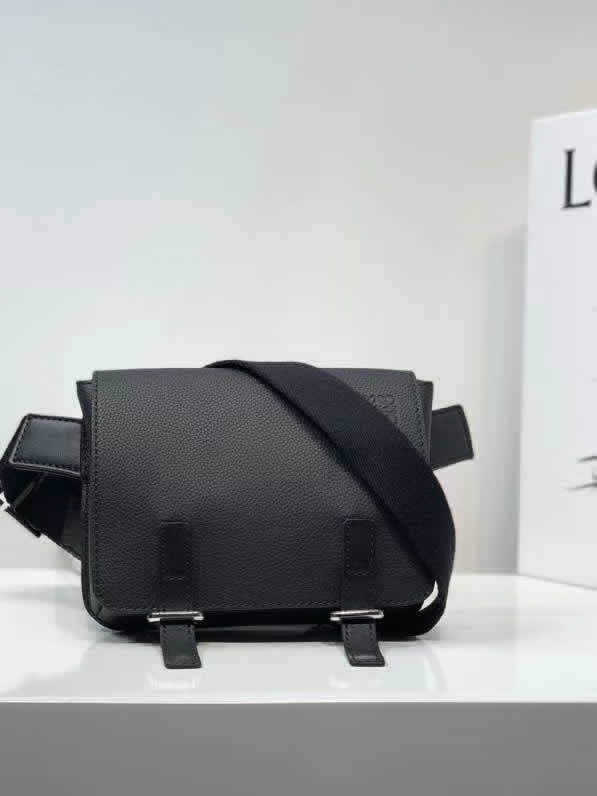 Replica High Quality Loewe Black Men Military Bumbag New Waist Bag