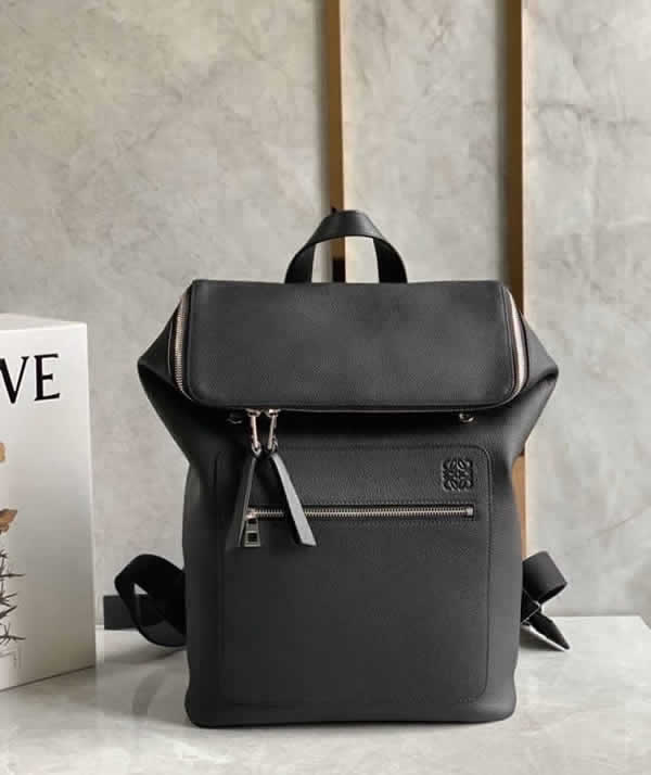 Replica Loewe Black Goya Couple Backpack Simple Backpack Outlet
