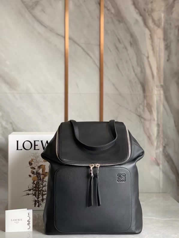 Replica Discount New Loewe Black Goya Backpack Practical Backpack