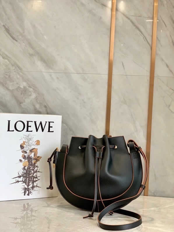 Replica Loewe Black Horseshoe UFO Bag Shoulder Bag Messenger Bag