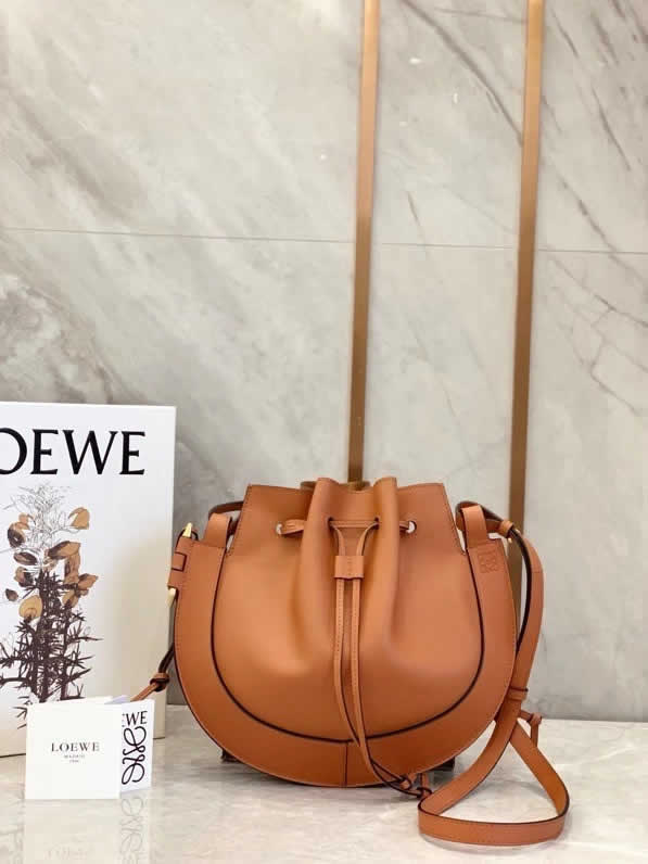 Replica Loewe Brown Horseshoe UFO Bag Shoulder Bag Messenger Bag