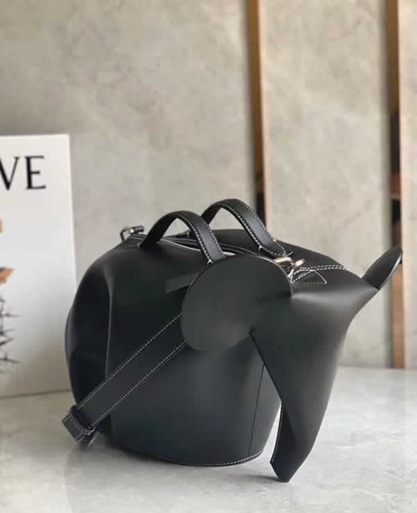 Knock Off Loewe Black Elephant Single Shoulder Crossbody Bag