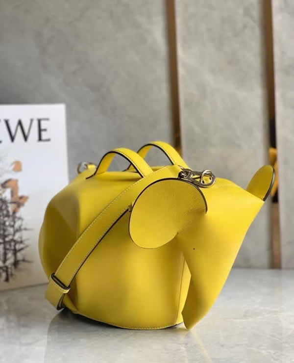 Knock Off Loewe Yellow Elephant Single Shoulder Crossbody Bag