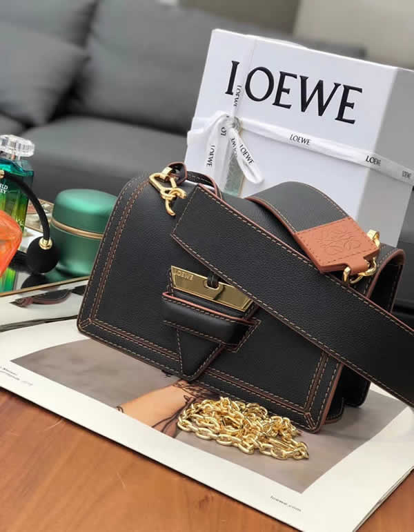 Replica Discount New Loewe Black Lady Barcelona Crossbody Bag