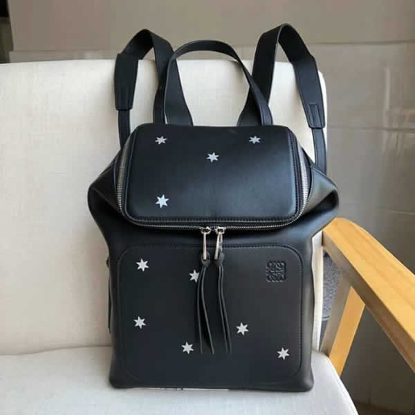 Replica New Fashion Loewe Goya Black Backpack For Sale