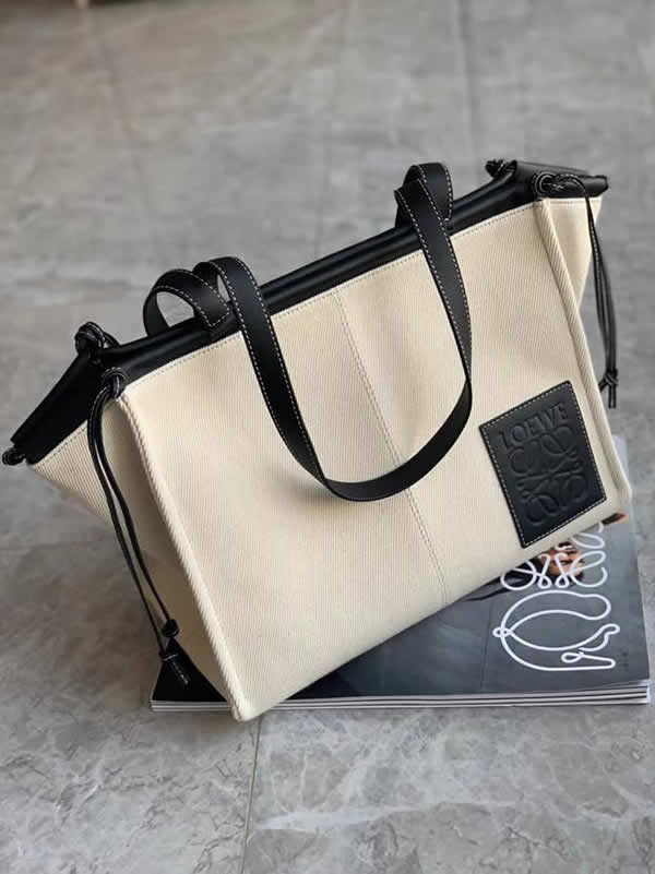 Replica Nice Loewe Cushion Tote New Canvas Handbag Messenger Bag