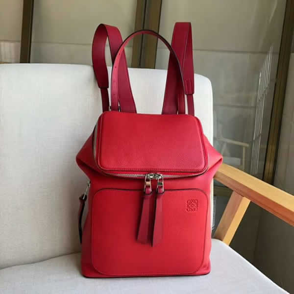 Replica New Fashion Loewe Goya Red Backpack For Sale