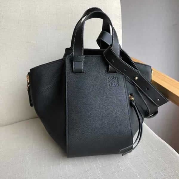 Fake Cheap Loewe Hammock Black Bag With High Quality