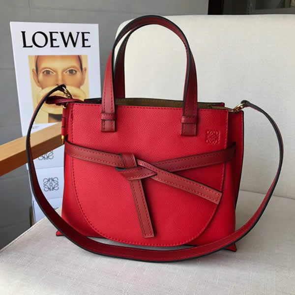 Replica Cheap Fashion Loewe Red Gate Handbag With 1:1 Quality