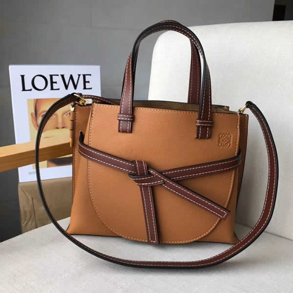 Replica Cheap Fashion Loewe Yellow Gate Handbag With 1:1 Quality