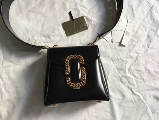 Replica Cheap Marc Jacobs St Marc Black Messenger Bag