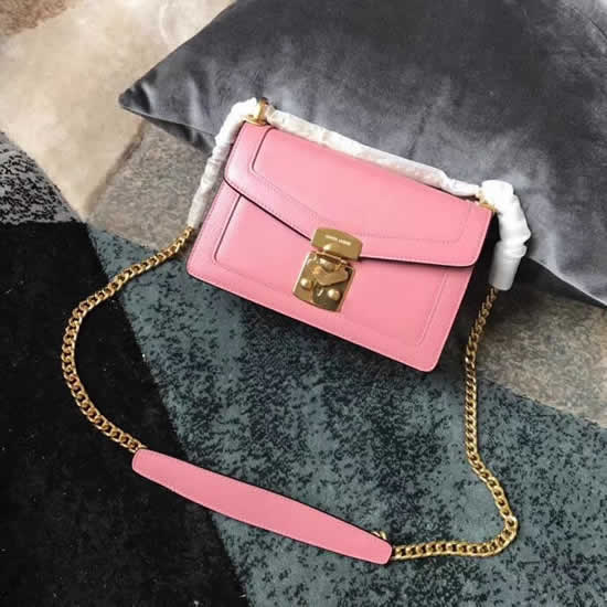 Fashion New Miu Miu Mardars Pink Flap Shoulder Bag 5BD083