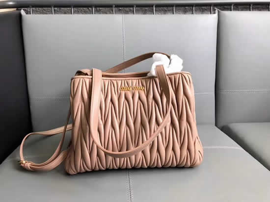 New Miu Miu Classic Handbag Khaki Shoulder Messenger Bag 5BG103