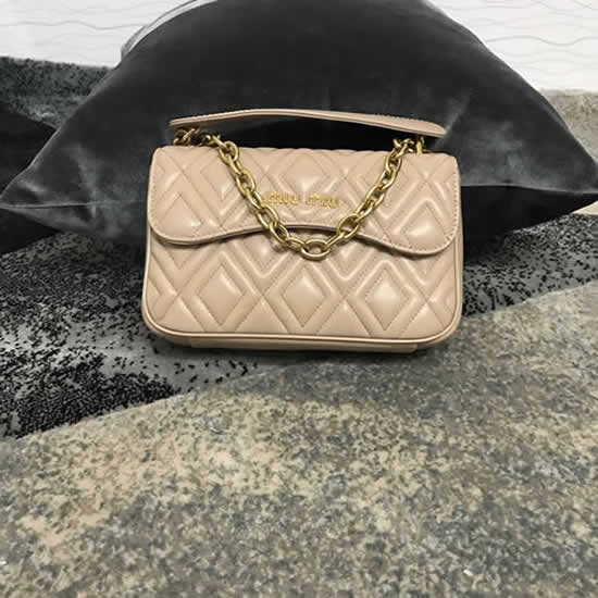 Replica Miu Miu Matelasse Fashion Pink Flap Handbag Crossbody Bag 5BD140