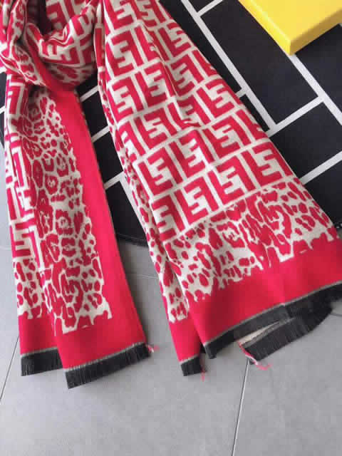 Female Luxury Brand Scarves Fake Fashion Discount Fendi Scarves 16