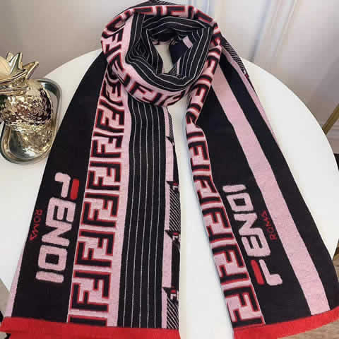 Female Luxury Brand Scarves Fake Fashion Discount Fendi Scarves 17