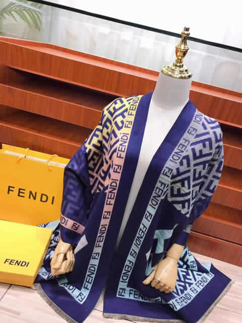 Female Luxury Brand Scarves Fake Fashion Discount Fendi Scarves 32