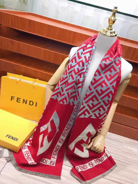 Female Luxury Brand Scarves Fake Fashion Discount Fendi Scarves 34