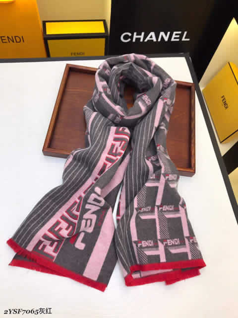 Female Luxury Brand Scarves Fake Fashion Discount Fendi Scarves 41