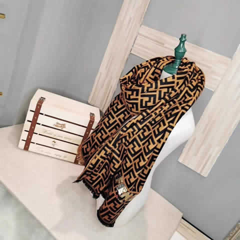 Female Luxury Brand Scarves Fake Fashion Discount Fendi Scarves 43