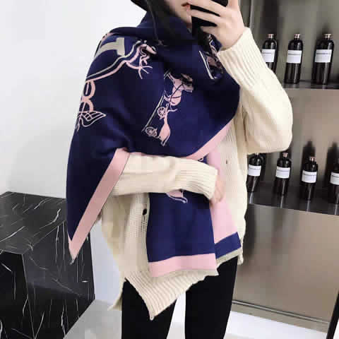 New Luxury Brand Women Scarf Fake Hot Sale Ladies Hermes Scarves 15