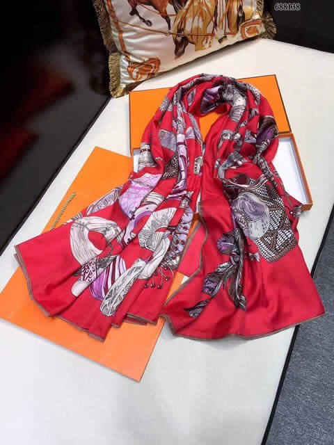 New Luxury Brand Women Scarf Fake Hot Sale Ladies Hermes Scarves 57