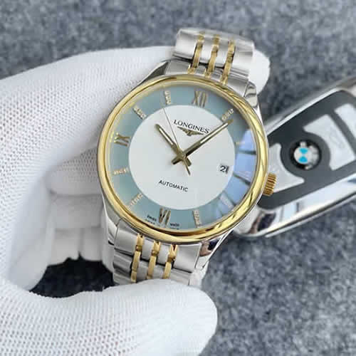 Replica Swiss Longines Elegant Collection Man Mechanical Movement Watches