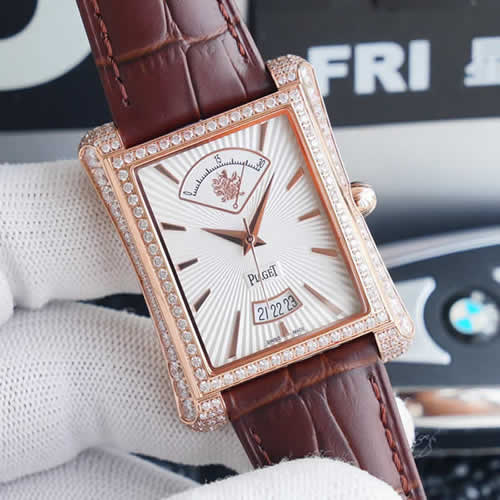 Replica Swiss Piaget Black Tie Emperador Discount Women Watches BLACK-TIEG0A33070