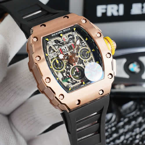 Replica Swiss Richard Mille Man New Cheap Watches RM011-03