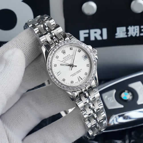 Replica Rolex Swiss New Women Mechanical Movement Watches