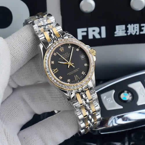 Replica Rolex Swiss New Women Mechanical Movement Watches