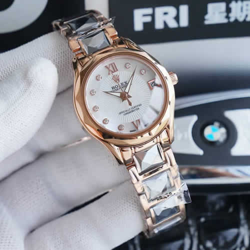 Replica Rolex Swiss New Women Mechanical Movement Watches