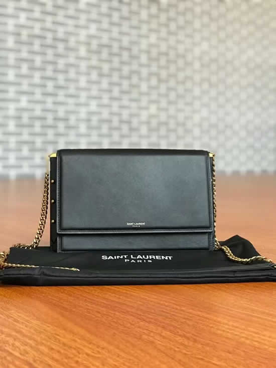 Replica Cheap YSL Chain Bag Black Shoulder Messenger Bag