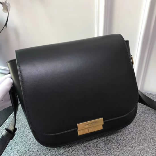 Replica YSL Flip Single Black Shoulder Messenger Bag Outlet