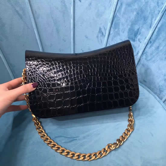 Replica Yves Saint Laurent New Underarm Bag Black Shoulder Bag