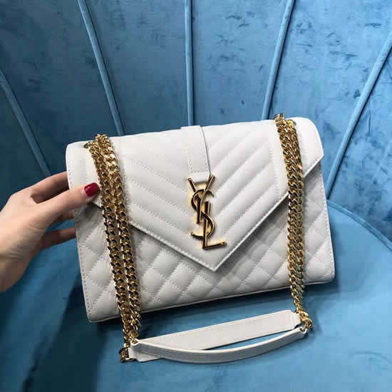 Fake Hot Sale Yves Saint Laurent Envelope Simple Flap Shoulder Bag