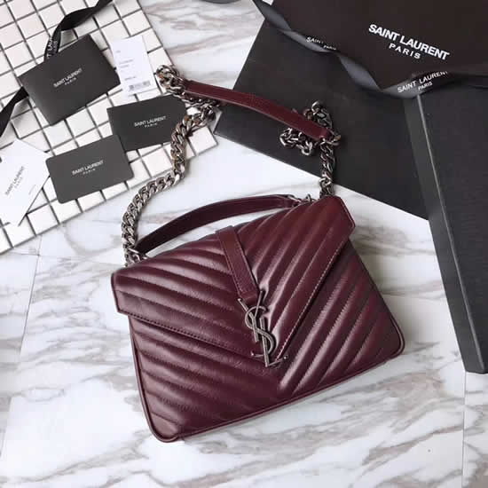 Replica High Quality YSL Red Classic Tote Bag Shoulder Bag