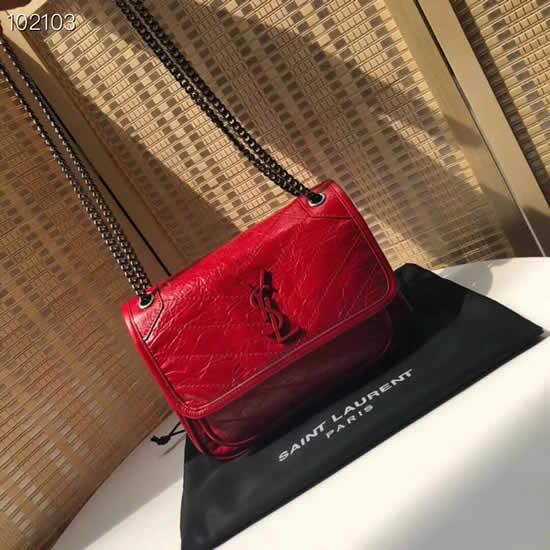 2019 New Ysl Red Shoulder Bag Messenger Bag With 1:1 Quality