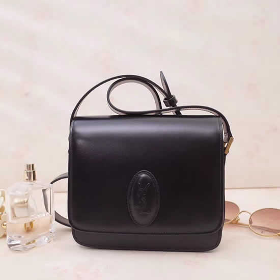 New YSL Saddle Bag Black Shoulder Bag Hot Sale 568569