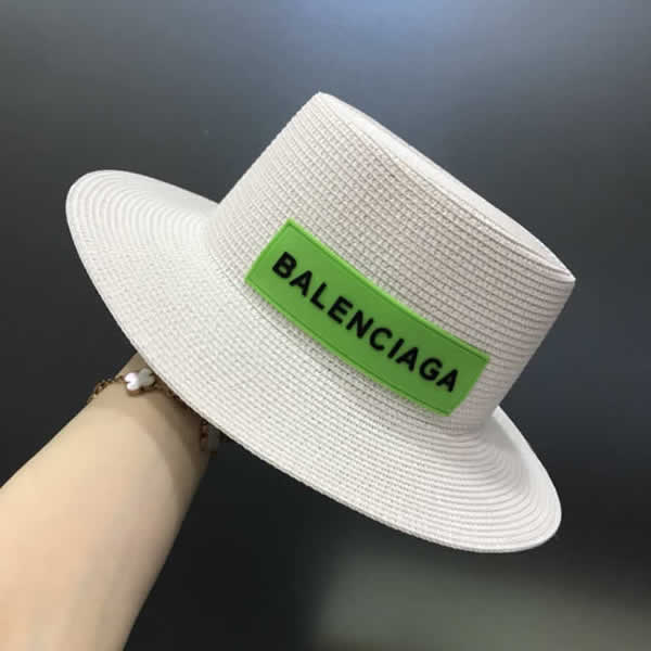 Big Size Women Men Balenciaga Sun Hat Summer Hat Sunbonnet Hat Lady Flat Sunhat