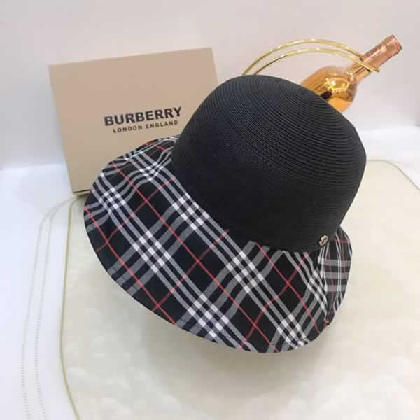 New Burberry fisherman hat tide men and women street wild visor summer outdoor leisure basin cap men Bucket hat