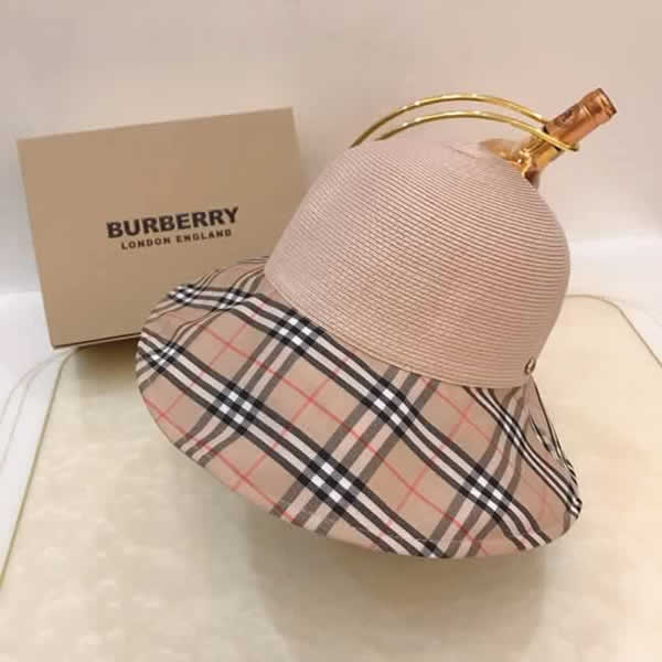 Burberry Men Women Bucket Hat Hip Hop Fisherman Hats  Cotton Outdoor Summer Casual Swag Bucket Cap 