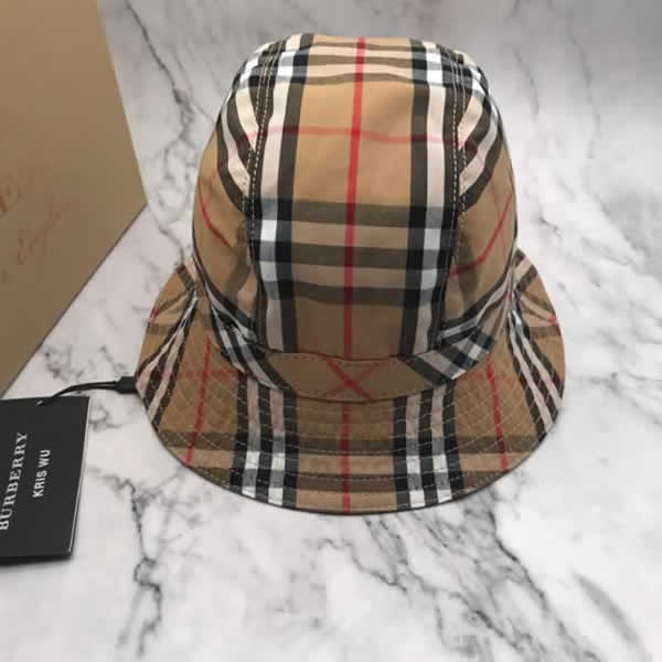 Female Burberry baseball cap spring ladies hat classic retro fashion hat cotton new