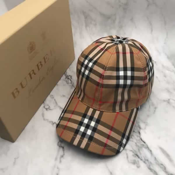 Burberry Baseball Cap Spring Summer Cotton Hat Unisex Snapback Hip Hop Caps Men Women