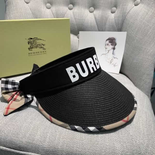 Men Women Burberry Summer Hats Adjustable Sport Headband Classic Sun Sports Visor Hat Cap Outdoors High Quality Hot Sale New Hot