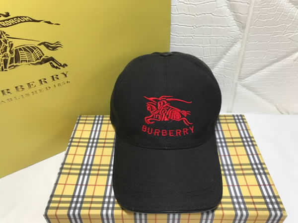 Adjustable Burberry Baseball Cap Summer Fashion Sun Protection Outdoor Hat