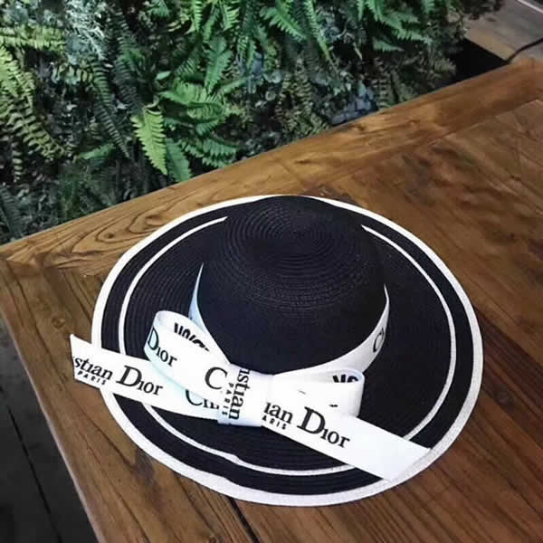 Hot Sombrero Dior Sunhat woman Ladies shade Sun Hats Caps Summer Beach Cap