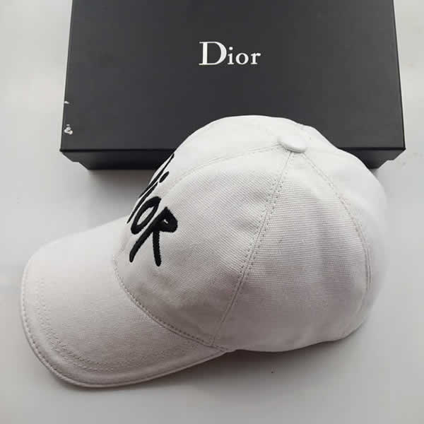 Dior Cotton Baseball Cap For Women And Men Fashion Snapback Cap Unisex Hip Hop Hats Summer Sun Hats